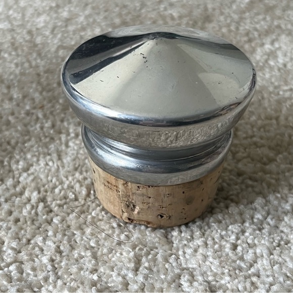 Vintage Inland Glass Carafe and Warmer Set-Silver-Mid Century Modern-Vtg-MCM-EUC - Picture 6 of 15